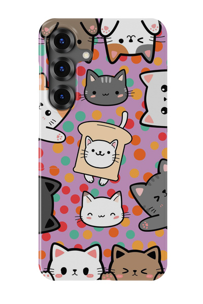 lelia حافظة هاتف شفافة متوافقة مع هاتف سامسونج جالاكسي S23 بلس مطبوع |   المج...