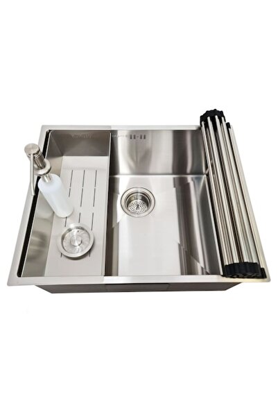 CookingAid Hera Medium Stainless Steel Kitchen Sink Set with 3 Accessories, 5...
