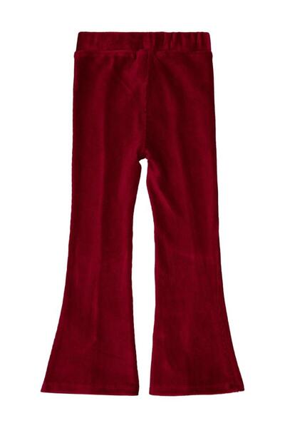 Civil Girls Slit 6-9 Years Old Leggings - Burgundy 6-7 Years Old