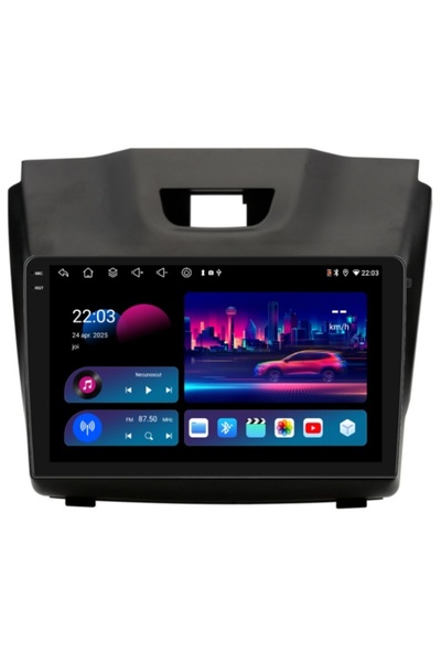 Piloton Navigation for Isuzu D-Max 2012-2020, 9 inch, 4GB RAM, 64GB, Octa Core