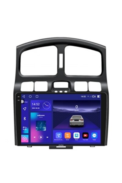 Clarion Android Navigation for Hyundai Santa Fe 1 (2000-2006) 9" QLED 2K 4GB/64GB Octa-Core