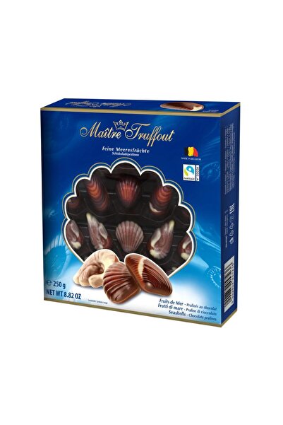 MAITRE TRUFFOUT Praline fructe de mare cutie albastra 250g