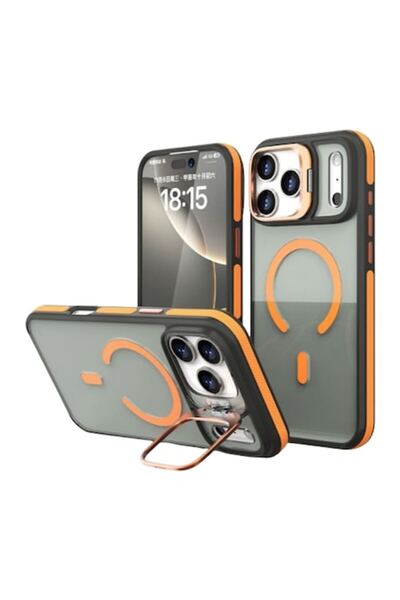 Kickstand Husă pentru iPhone 17 Pro Max, Heavy Grip, MagCase, CamBracket, POR...