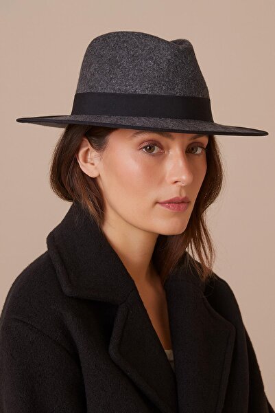 Külah Premium Valerie Fedora Hat - Smoked