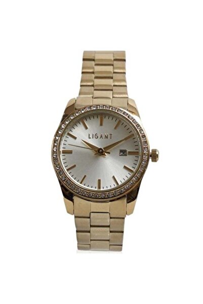 LIGANT Luxury women's stainless steel watch in gold – elegant and modern design
