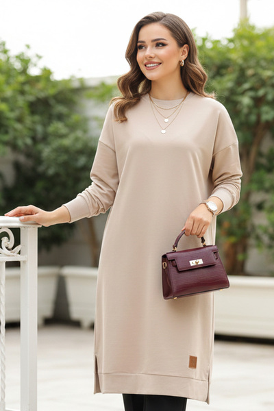 N.S NEVA STYLE Beige Tunic 306455Bej