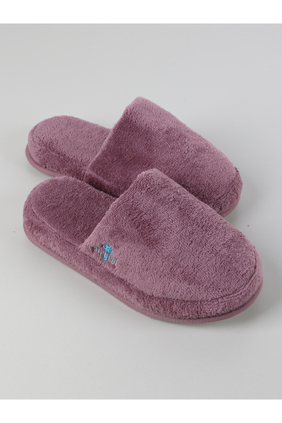 AİRYCOT Velvet Towel Non-Slip Sole Home, Slippers Hotel, Spa, Bathroom Slippers
