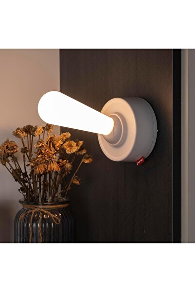 XIUWOO Lever Night Light - Dimmable Toggle Switch Rechargeable Lamp (White)