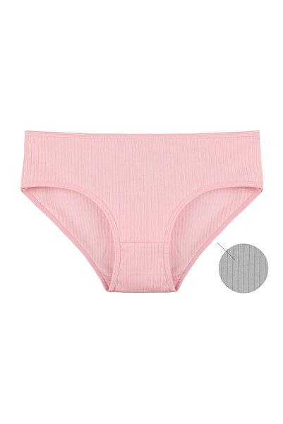 Donella Pachet de 5 chiloți pentru femei Medium Basen material reiat Cotton material elastic 3123P