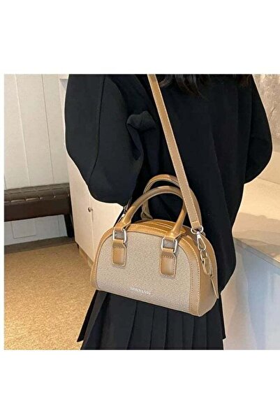 LIGANT Luxury women's handbag in light brown – elegant and modern design