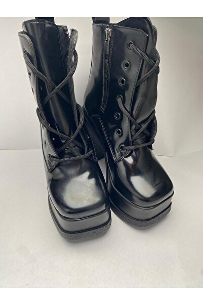 bescobel Women's Watch Platform Boots