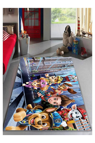 Sanlux covor pentru copii, patrula catelusilor, 80x150 cm