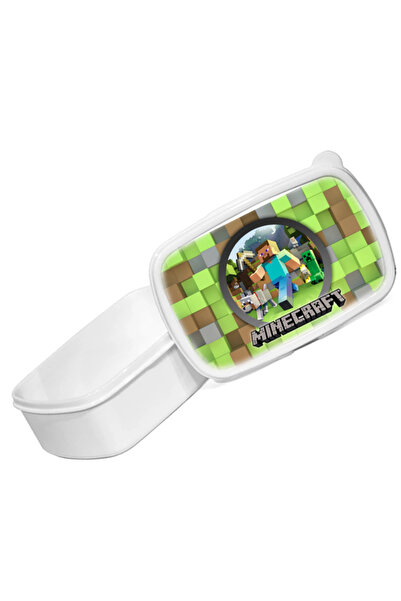 SmileFOTO MINECRAFT Lunch Box White