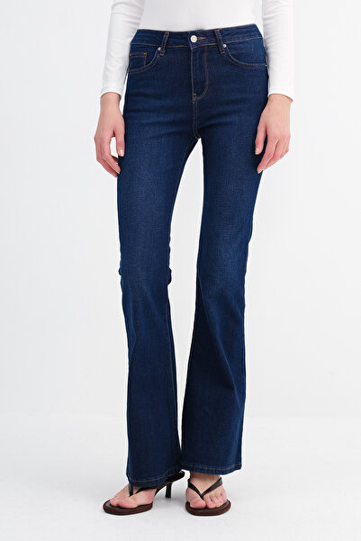 Addax High Waist Flare Jean Pn8677-Pnc