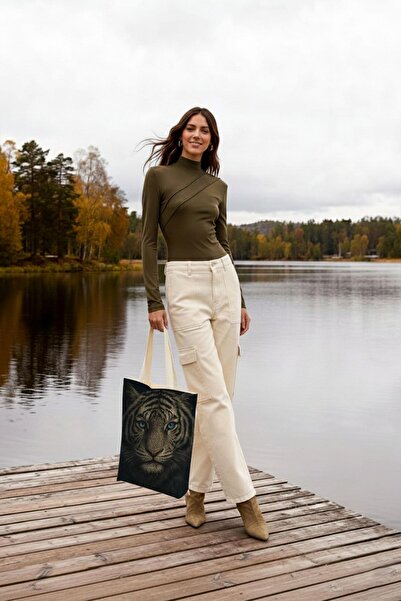 Bagg Canvas Full Size Kaplan Printed Cloth Bag