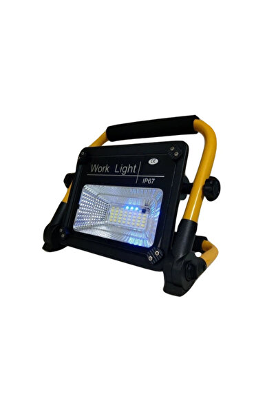 KlaussTech Ηλιακός προβολέας, KlaussTech, Ισχύς 80W, Ρυθμιζόμενο, Τηλεχειριστ...