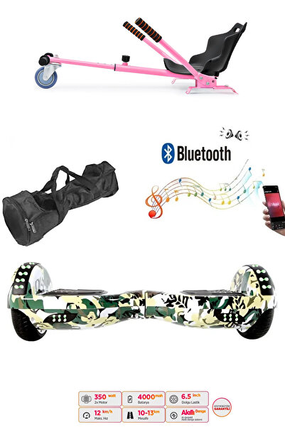 CityMate Elektrikli Kaykay Scooter Akıllı Denge Hoverboard + HoverKart + Çant...