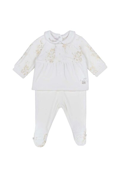 Chicco Fleece blouse and pants set