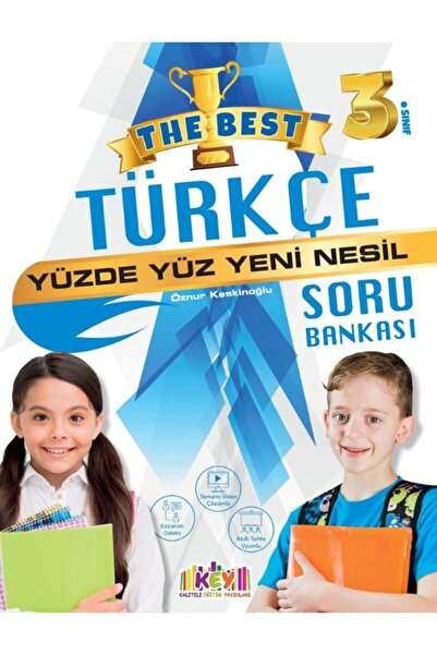 Kaliteli Eğitim Yayınları 3. Sınıf The Best Türkçe Yüzde Yüz Yeni Nesil Soru ...