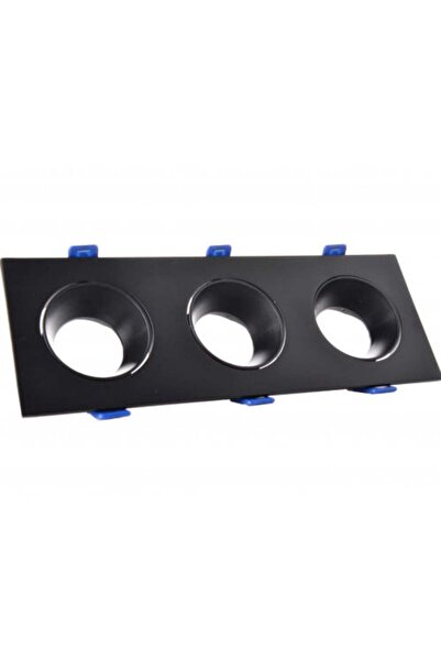 Generic Triple anti-glare aluminum spotlight frame