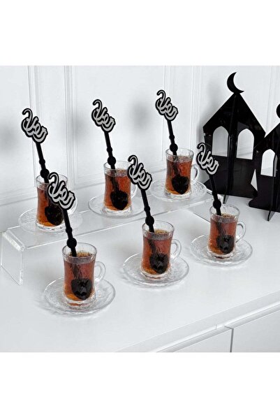Story of candle Ramadan, Ramadan welcome spoons with the phrase "Ramadan" (6 ...