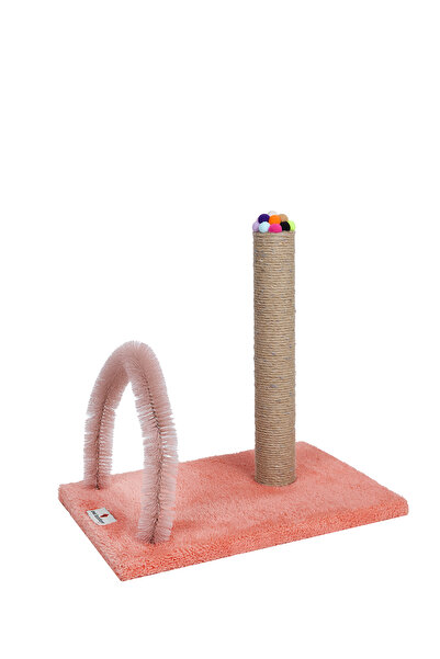 petlocations Cat Scratching and Cat Itching Brush Play Platform