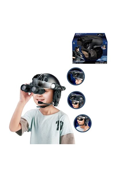 Toy Toy Toy Set de accesorii speciale cu cască — efecte luminoase și sonore, Jucărie Jucărie, pentru vârste de 3+ ani, multicolor