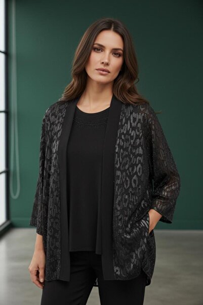 bluzzen Set de 2 piese Black Mother, confortabil la interior și la exterior