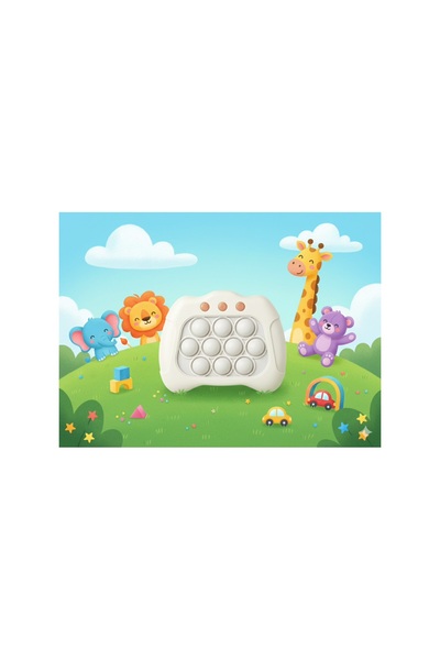 KARYIL Işıklı Sesli Pilli Popit Beyaz