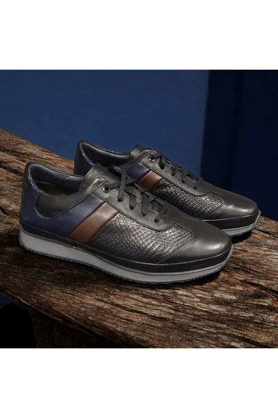 VİVA SHOES Casual Genuine Leather Men's Shoes