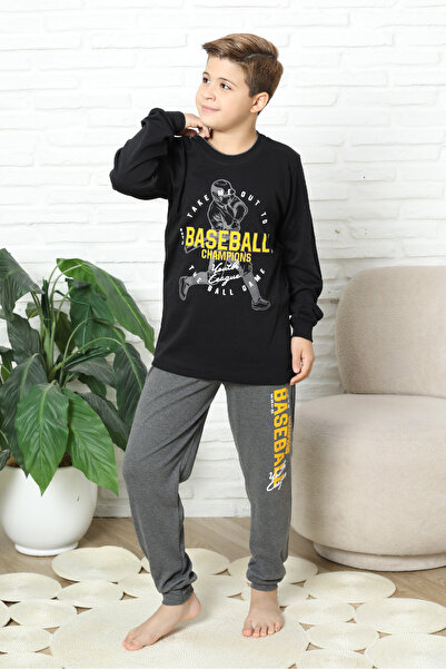 MODANINO Boy's Pajama Set 100% Cotton Interlock Fabric 12447