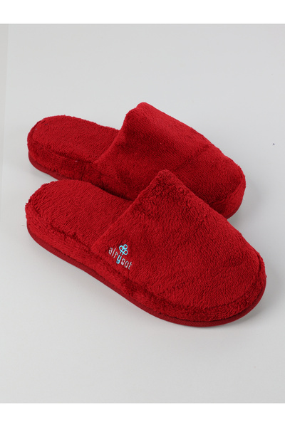 AİRYCOT Velvet Towel Non-Slip Sole Home, Slippers Hotel, Spa, Bathroom Slippers