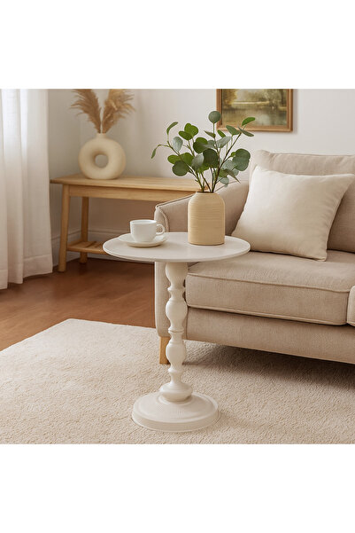 Vi Markets Vienna Side Table – White Metal