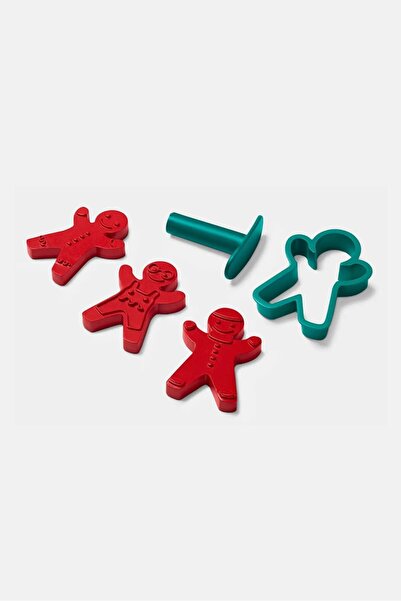 Tchibo Biscuit Stamp Set, Green and Red