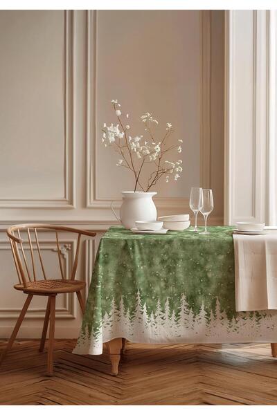 Markaev Winter Forest Cotton Tablecloth Msaort0072