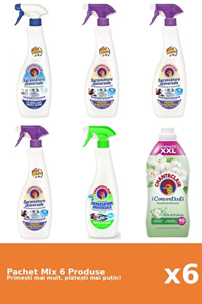 Chanteclair Set 6 Mix Chanteclair: 5 Degresant (Bicarbonat, Lamaie, Lavanda, ...