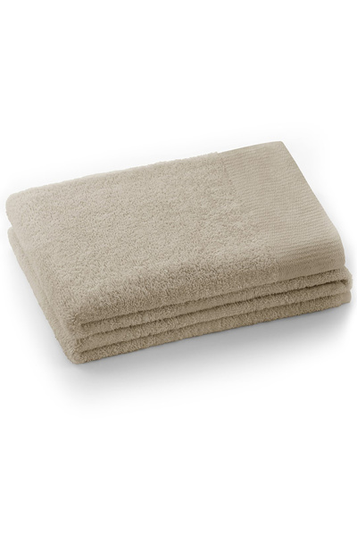 Amelia Home Modern style bath towel made of 100% cotton, 450 g/m2, Amari, 70 x 140 cm, beige