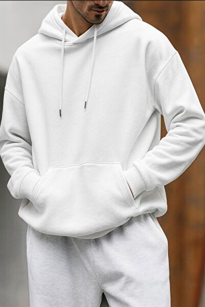 FAVORİST Чоловічий худі без капюшона, без принту