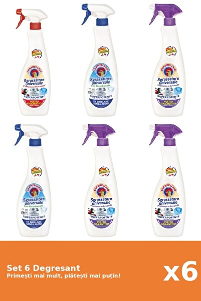 Chanteclair Set 6 Degresant Chanteclair: 1x Marsilia, 2x Bicarbonat, 1x Mosc ...