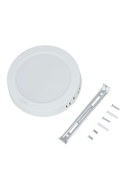 PNI LED ceiling light D-Light CL2412 12W, round 16.7 cm, 6400K