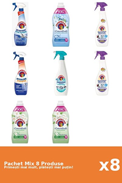 Chanteclair Set 8 Mix: 2 AntiC. (Power., Rapid), 3 Bals. (Lotus, Musk .), 3 D...