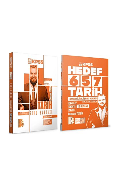 Ankara Kitap Merkezi Benim Hocam 2026 KPSS Tarih Soru Bankası ve Deneme Seti ...