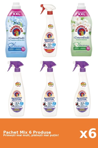 Chanteclair Set 6 Mix Chanteclair: 2 Balsam (Lotus, Mosc Alb), 4 Degresant (L...