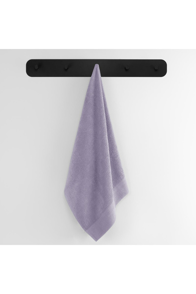 Amelia Home Set of 6 bath towels, 100% cotton, 450 g/m2, Amari, 2x70x140 cm, 4x50x100 cm, lilac