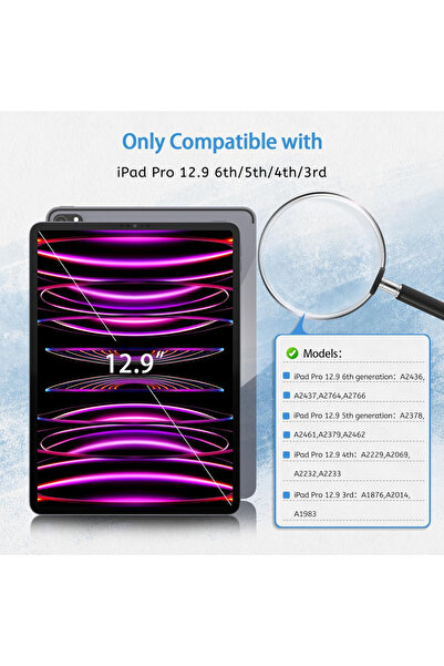 OEM Protector de ecran mat antireflex pentru iPad Pro 12,9 inch, pachet de 2