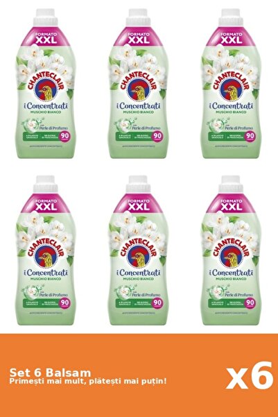 Chanteclair Set 6 Balsam Mosc Alb, 1800 ml