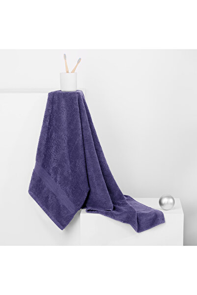 Deco King Set of 6 bath towels, 100% cotton, 525 g/m2, Marina, 2x70x140 cm, 4x50x100 cm, purple