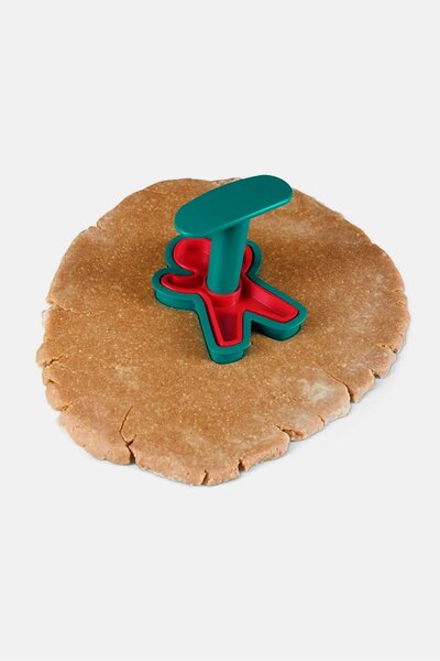 Tchibo Biscuit Stamp Set, Green and Red