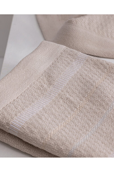 Madame Coco Martel 2-Pack 100% Cotton Hand Towels - Beige - 30X45 cm
