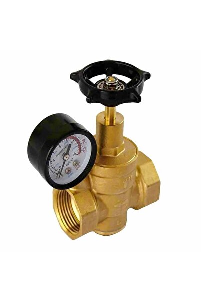 Generic 1-inch Pipe Pressure Reducing Valve with Gauge (Advanced)